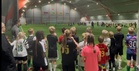 Laaksolahden halli täyttyi FC Kasiysin järjestämässä lähikoulujen futisturnauksessa lokakuussa.